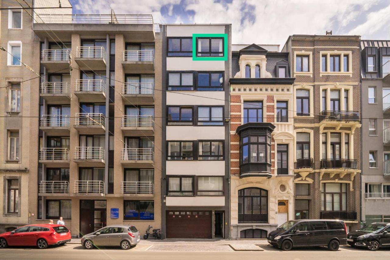Gezellig App In De Belle Epoque Wijk Van Oostende Exteriör bild