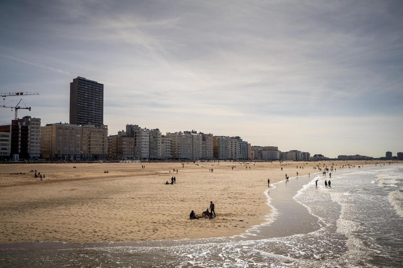 Gezellig App In De Belle Epoque Wijk Van Oostende Exteriör bild
